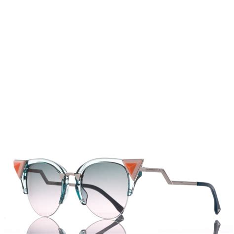 FENDI Iridia Sunglasses FF 0041/N/S Blue 